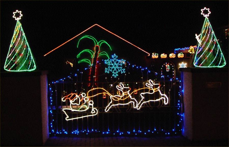 Photo: More Christmas Lights Around Caithness