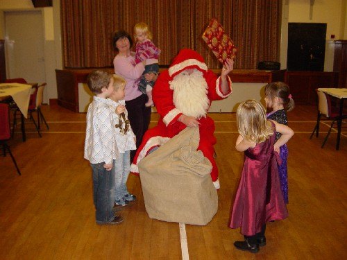 Photo: Santa Was On Hand At The Christmas Lights Switch On At Dunnet