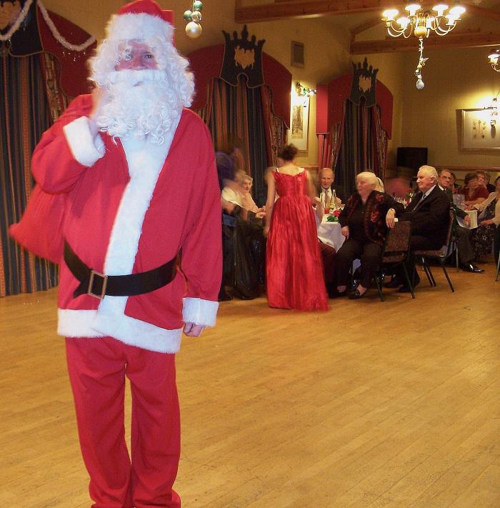 Photo: Santa At Lybster Senior Citizens Christmas Party - Portland Hotel