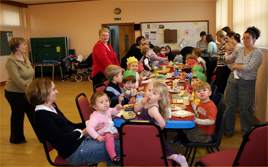 Photo: Mother and Toddlers Christmas Party - United Free church, Thurso