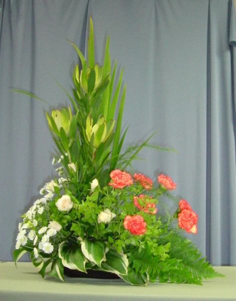Photo: Caithness Floral Art Club Members Displays  - August 2005