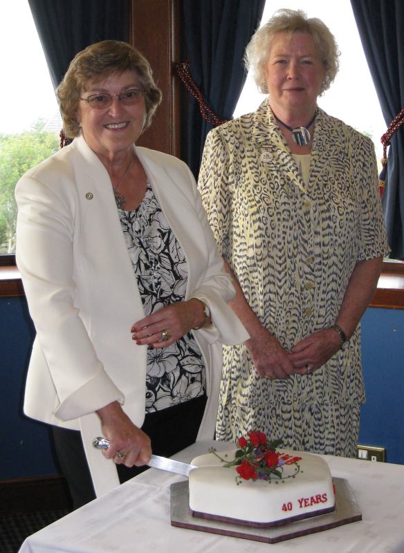 Photo: Founding Chairman Pam Ord and Elizabeth Donald