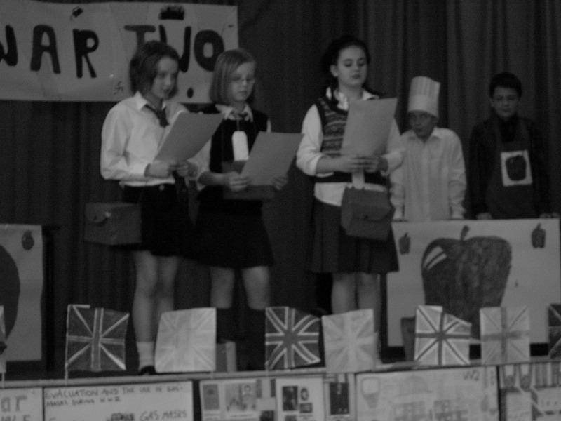 Photo: World War Two Tea Party At Halkirk School