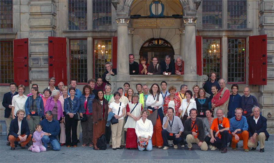 Photo: At the Childstreet 2005 Conference in Delft