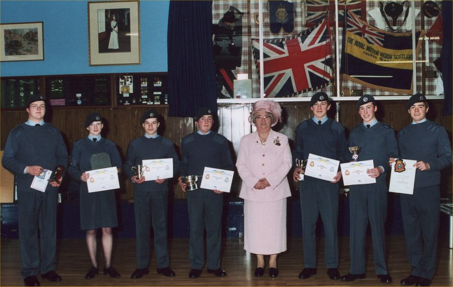 Photo: Prize Winners With Lord Lieutenant At The Annual Parents Night 2006