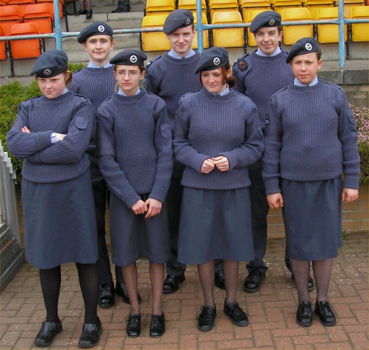 Photo: ATC Cadets 1285 Caithness Squadron At RAF Kinloss