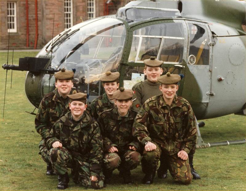 Photo: Cadets From Wick Platoon