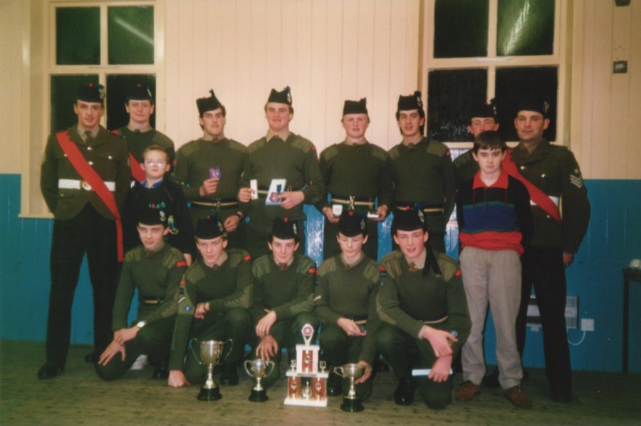Photo: Halkirk Platoon ACF Annual Inspection and Prize Giving 1987/88