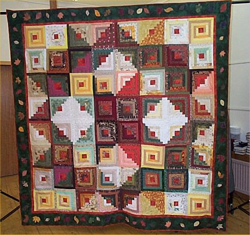Photo: Quilters Make Quilt To Raise Funds For Community Mini-bus