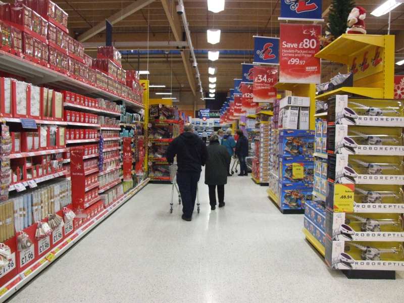 Photo: Opening Day For Tesco Wick