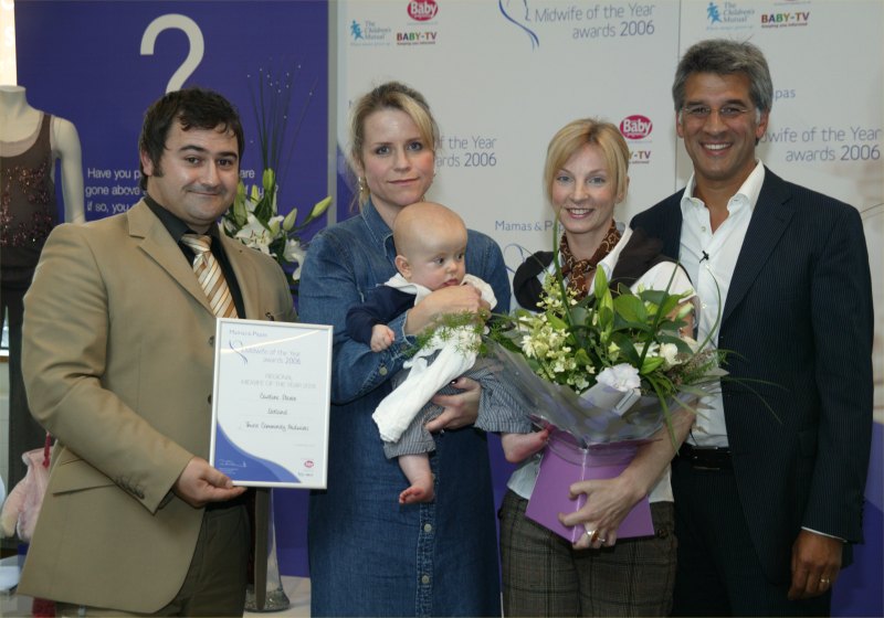 Photo: Caroline Steven - Midwife of The Year
