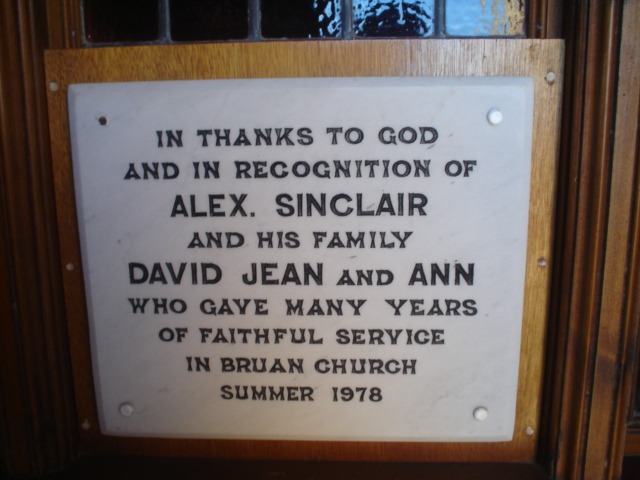 Photo: Bruan Church Closes - Final Service 6.30pm Sunday 29 October 2006
