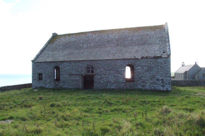Photo: Free Church 1843 - Bruan Church In the Background