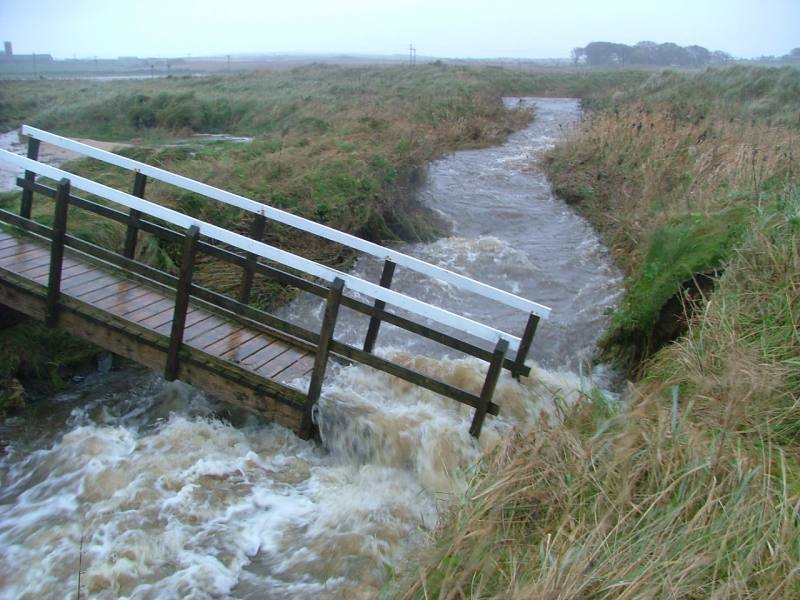 Photo: Two Out Of Three Footbridges Damaged At Castletown
