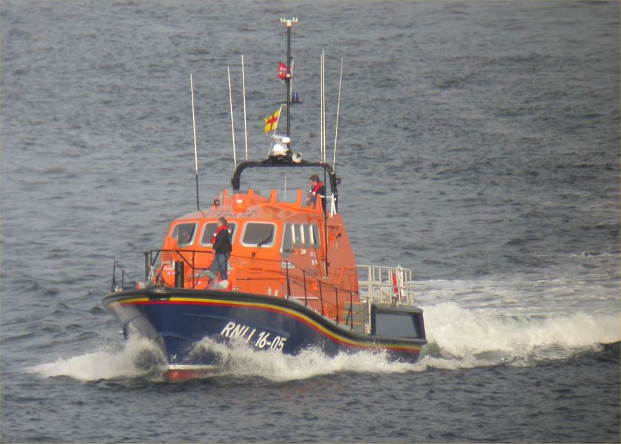 Photo: The new Longope Lifeboat - Helen Comrie At Scrabster