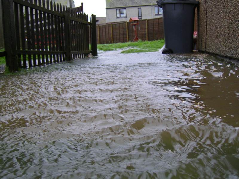 Photo: Milton about A Mile From Wick Flooded