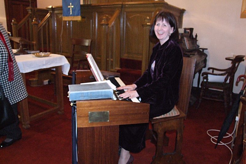 Photo: Fiona Sinclair - Organist At The Final Service
