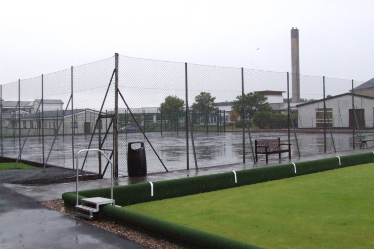 Photo: Resurfaced Tennis Courts And New Multi-purpose Games Area - Rosebank Park
