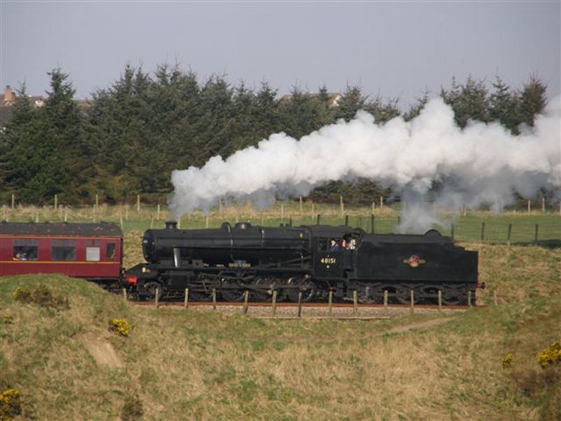 Photo: Great Britain Train Tour At Thurso April 2007