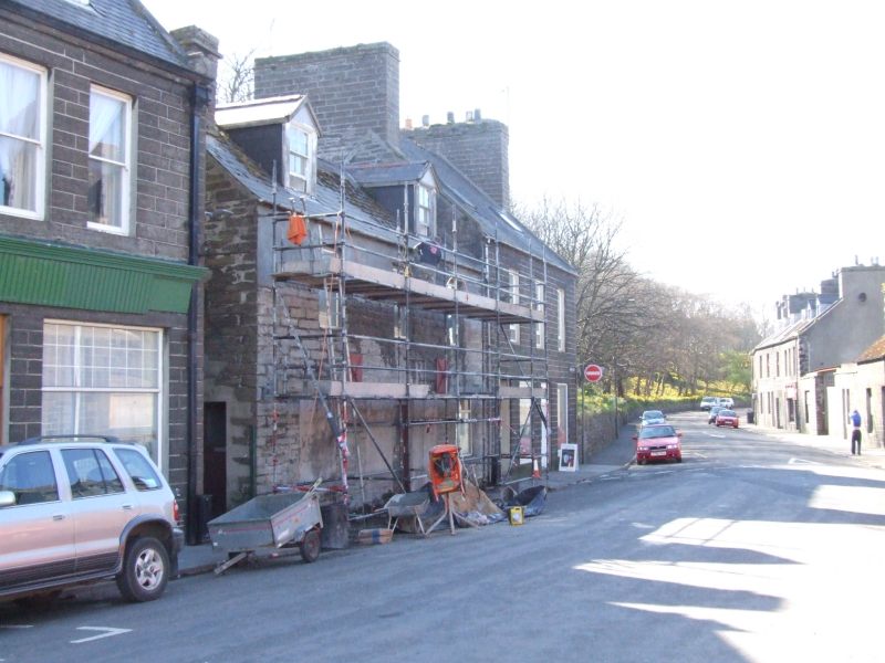 Photo: A Bank Row House Being Completely Upgraded