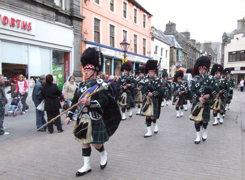 Photo: Wick RBLS Pipe Band
