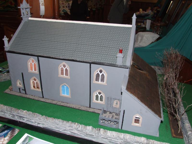 Photo: Model Of Bower Church Made By Robbie Macdonald