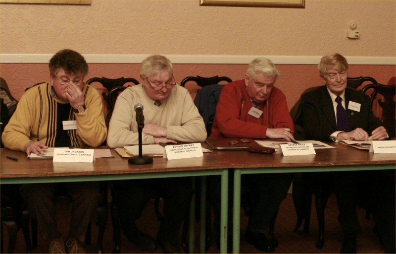 Photo: Members of The Dounreay Stakeholder Group At The Consultation