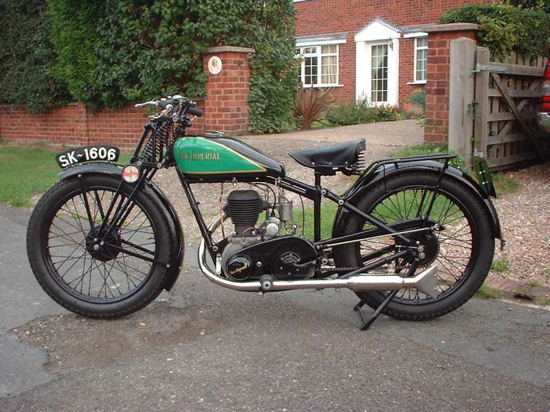 Photo: Old Caithness Registered Motorcycle Restored SK1606 New Imperial