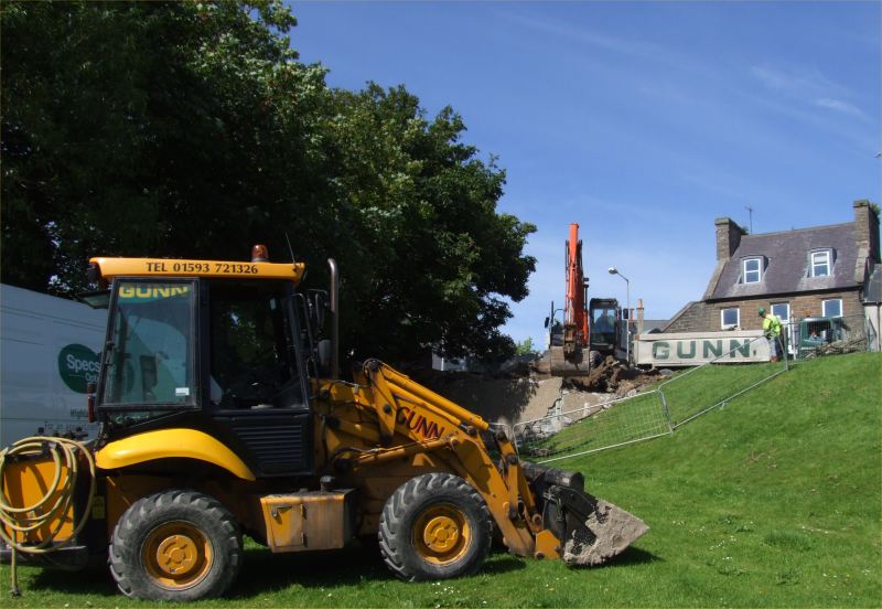 Photo: Former TA Recruitment Site At Wick High Street Being Landscaped