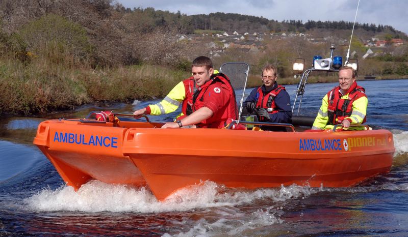 Photo: Scottish Red Cross Send Flood Relief Team From North Of Scotland To Gloucestershire