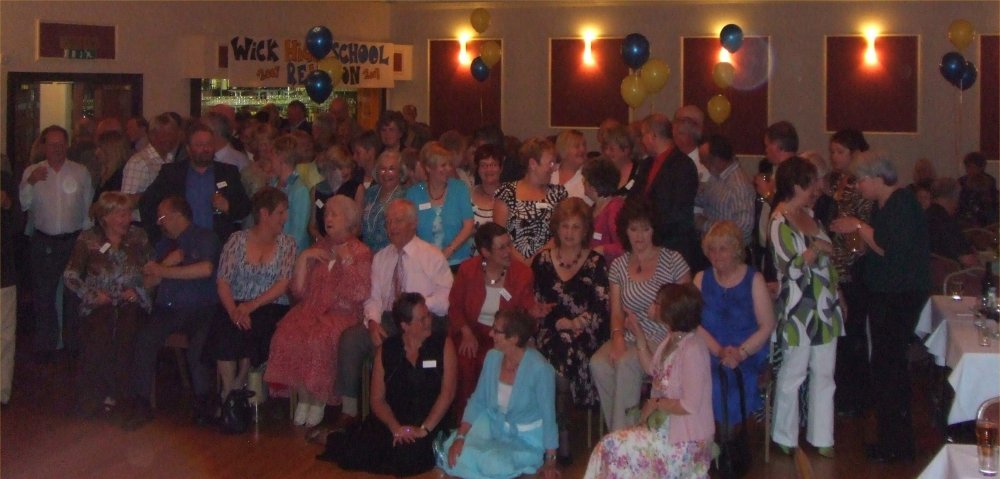 Photo: Wick High Second Reunion For Folk Now Aged 58 - 63