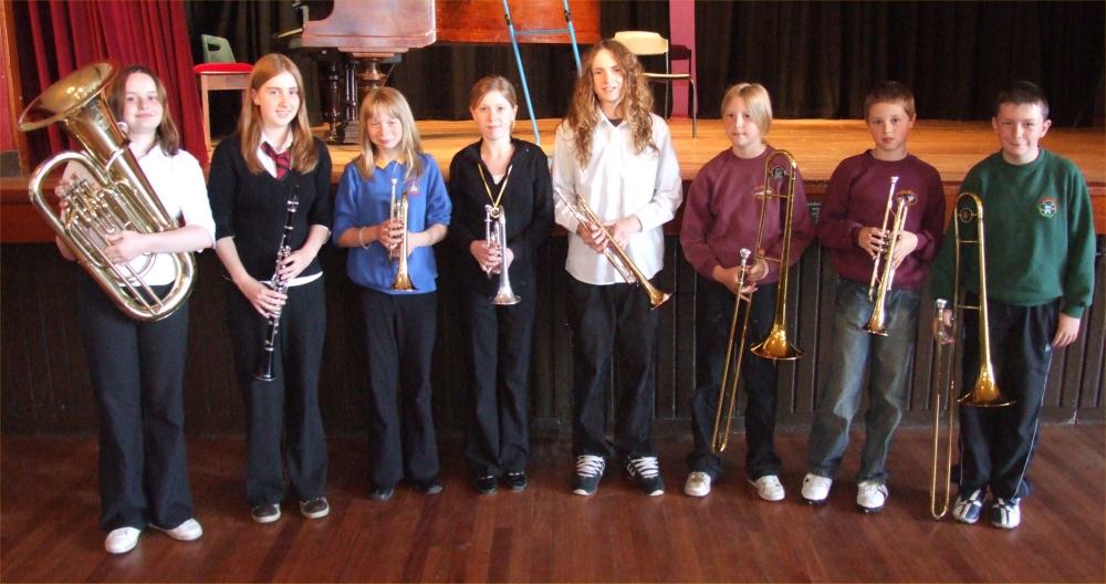 Photo: Brass Players At The Caithness Music Festival