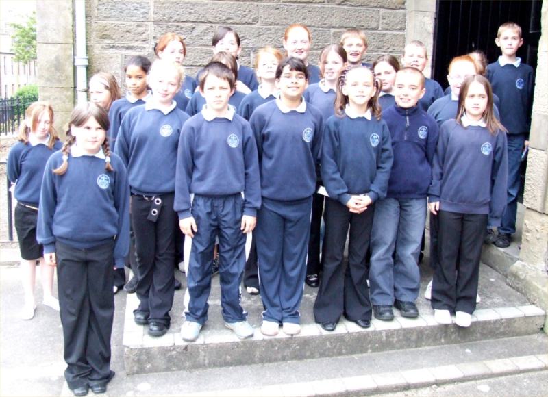 Photo: South School choir - Scots Song
