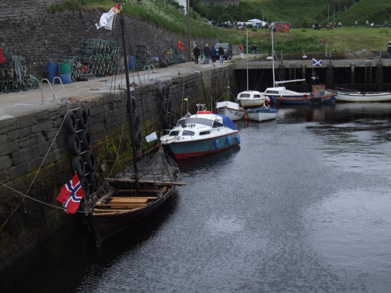 Photo: Harbour Day At Lybster To Welcome The Flotilla