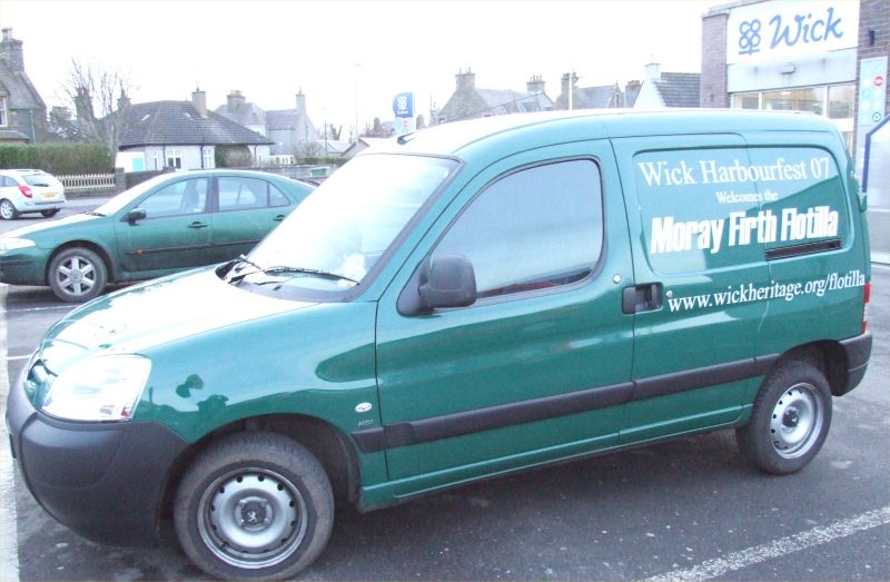 Photo: Wick HarbourFest Gets Its Own Van