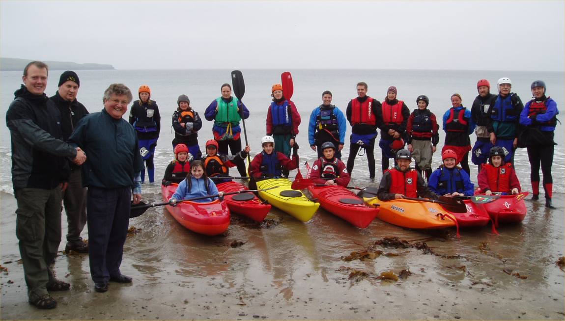 Photo: New Kayaks For Pentland Canoe Club