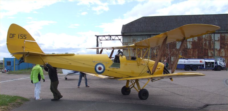 Photo: A Tiger Moth At Wick Airport