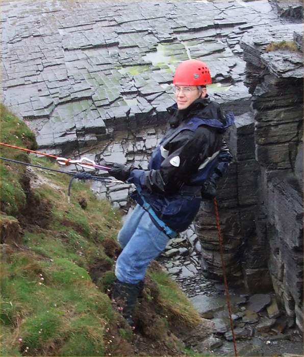 Photo: Mark Norton Abseiled For Caithness Early Years Autism Centre