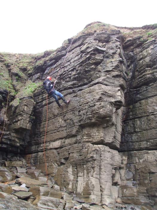 Photo: Mark Norton Abseiled For Caithness Early Years Autism Centre