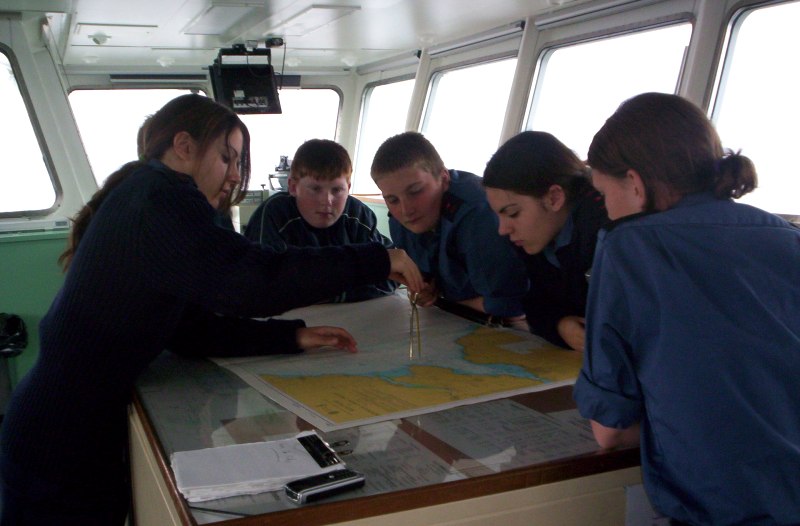 Photo: Wick Sea Cadets Travelled To Leith With RFA Mounts Bay