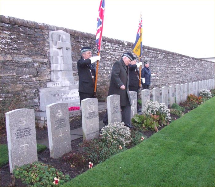 Photo: Remembrance At Wick Cemetery - 11 November 2007