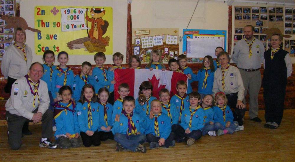 Photo: Chompy With Second Thurso Beaver Scouts 