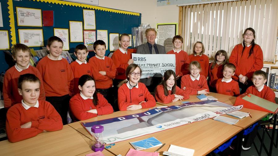 Photo: Dounreay Communities Fund Donated 150 To Reay Primary School Trip