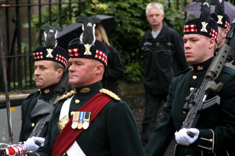 Photo: Territorial Army In Caithness Celebrated 100 Years With Prince Charles