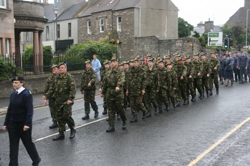 Photo: Territorial Army In Caithness Celebrated 100 Years With Prince Charles