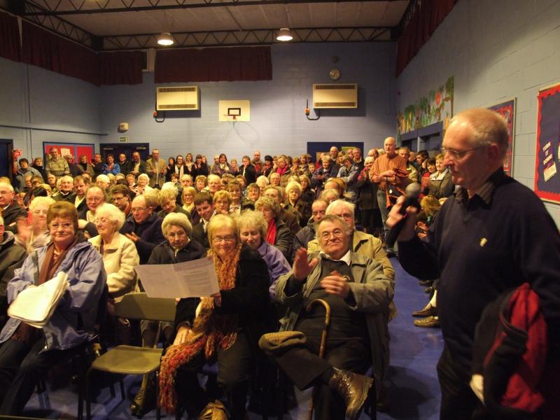 Photo: Huge Turnout For Pultenytown Post Office Consultation At South School, Wick