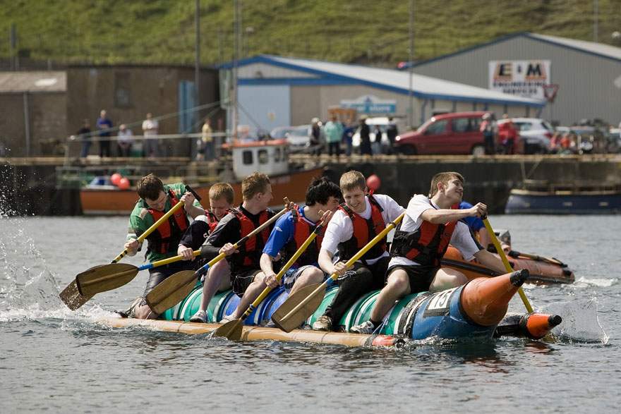 Photo: Thurso Bay Raft Race 2008