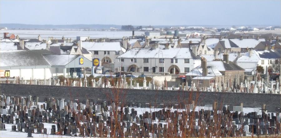 Photo: Snow Scenes In Wick Easter Monday - 8.30am