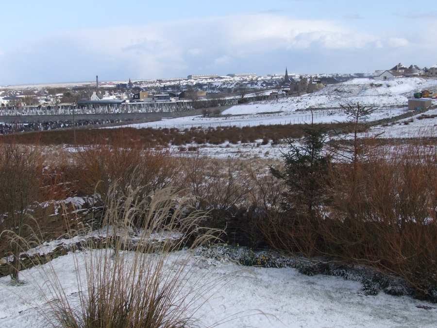Photo: Snow Scenes In Wick Easter Monday - 8.30am