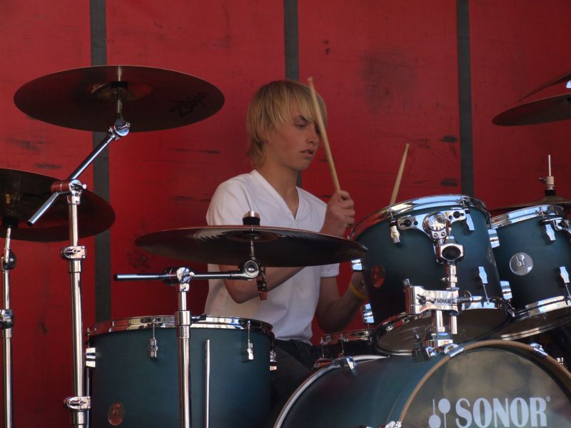 Photo: Bands Played all Saturday Afternoon At Market Square Wick